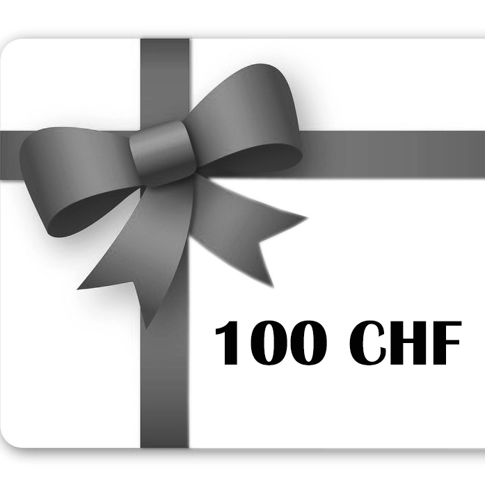 Carte cadeau 100 CHF - Coffret cadeau