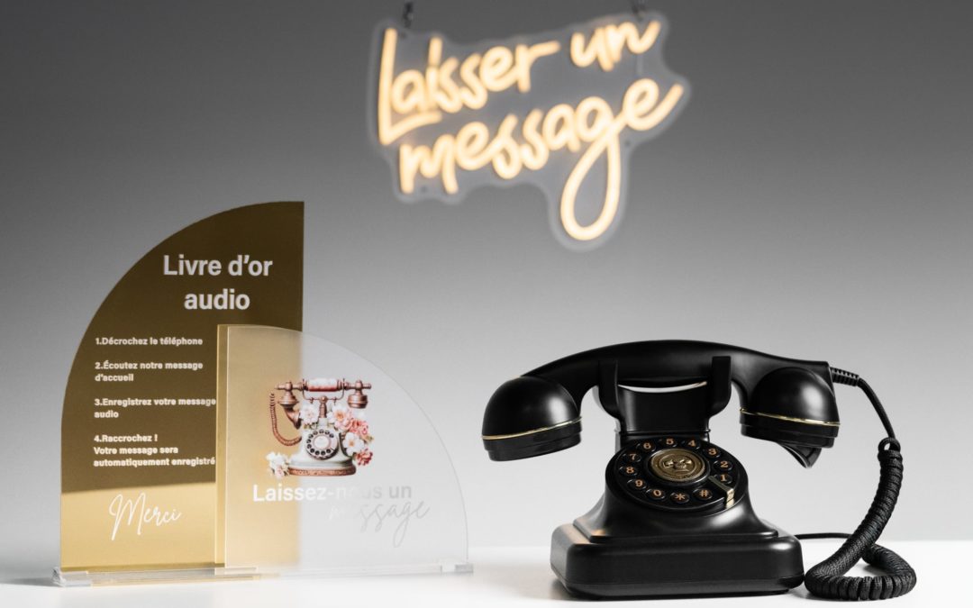 Livre d'or audio